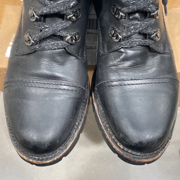 FRYE samantha hiker leather boot womens 11 - Picture 7 of 8